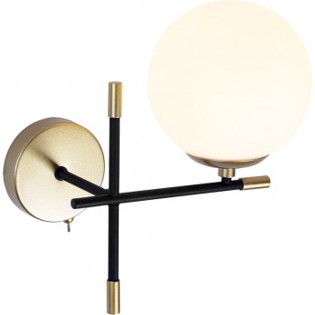 Бра ARTE LAMP ARKAB A2225AP-1BK Бра ARTE LAMP ARKAB A2225AP-1BK