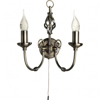 Бра ARTE LAMP ZANZIBAR A8392AP-2AB Бра ARTE LAMP ZANZIBAR A8392AP-2AB