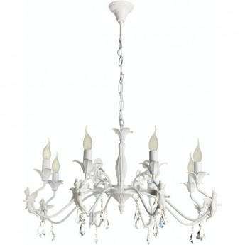 Люстра ARTE LAMP ANGELINA A5349LM-8WH Люстра ARTE LAMP ANGELINA A5349LM-8WH
