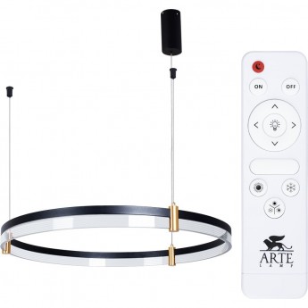 Люстра ARTE LAMP MERCURY A2184SP-1BK Люстра ARTE LAMP MERCURY A2184SP-1BK