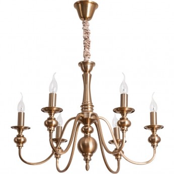 Люстра ARTE LAMP PASSONI A6097LM-6PB Люстра ARTE LAMP PASSONI A6097LM-6PB