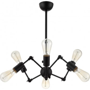 Люстра ARTE LAMP ROOTS A9190LM-6BK Люстра ARTE LAMP ROOTS A9190LM-6BK