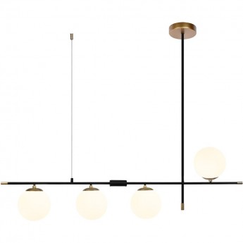 Люстра на штанге ARTE LAMP ARKAB A2225SP-4BK Люстра на штанге ARTE LAMP ARKAB A2225SP-4BK