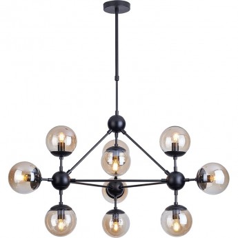 Люстра на штанге ARTE LAMP BOLLA A1664SP-10BK Люстра на штанге ARTE LAMP BOLLA A1664SP-10BK