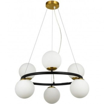 Подвесная люстра ARTE LAMP ALCOR A2224SP-6BK