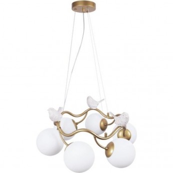 Подвесная люстра ARTE LAMP CAMOMILLA A9712LM-6SG Подвесная люстра ARTE LAMP CAMOMILLA A9712LM-6SG