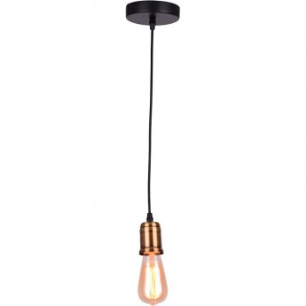 Подвесной светильник цилиндр ARTE LAMP MAZZETTO A4290SP-1BK под лампу 1xE27 40W Подвесной светильник цилиндр ARTE LAMP MAZZETTO A4290SP-1BK под лампу 1xE27 40W