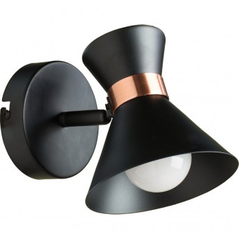 Спот ARTE LAMP BALTIMORE A1406AP-1BK Спот ARTE LAMP BALTIMORE A1406AP-1BK