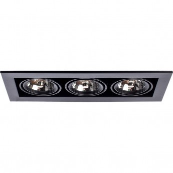 Встраиваемый светильник ARTE LAMP CARDANI MEDIO A5930PL-3BK